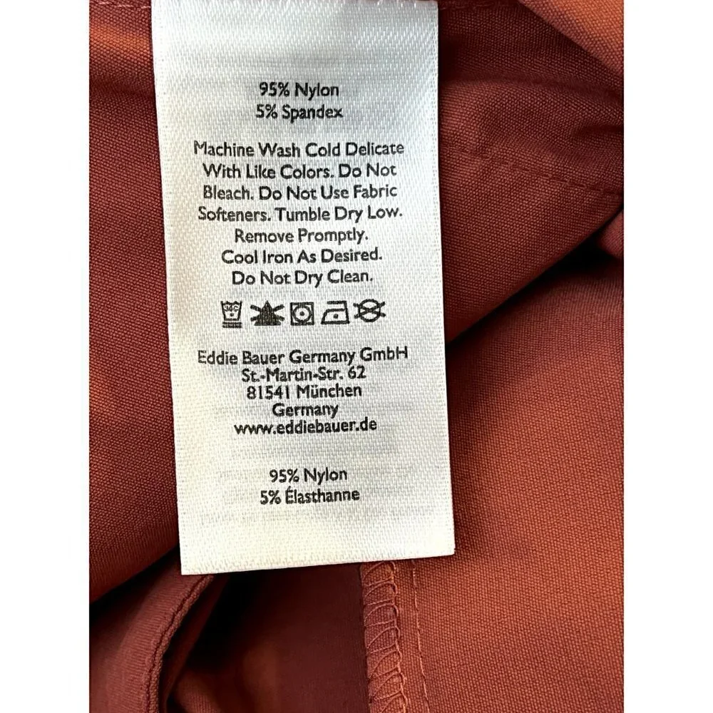 Eddie Bauer Men's Size 42 Horizon Guide Wander Shorts, Rust Color. NWT - Picture 2 of 10